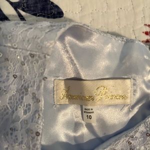 Light blue kids  formal dress